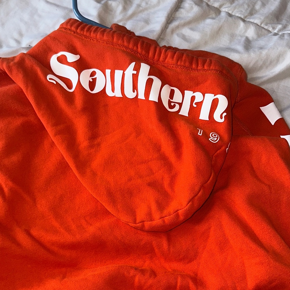 Hollister Bright Orange Pullover - Picture 2 of 3